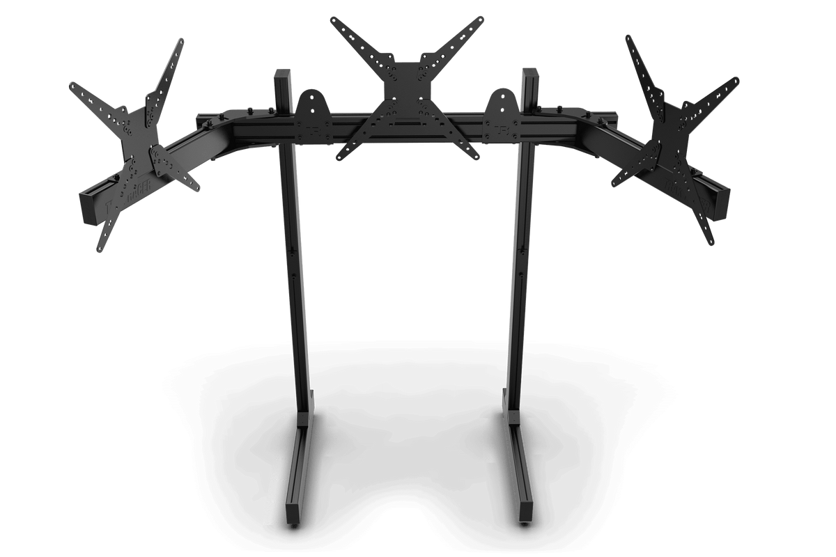 huzaro Speed 9.1 | Simracing Monitor Stand TV Stand Ständer Vloerstandaard | VESA 75x75 100x100 200x100 200x200 300x200 400x200 mm | voor 32 tot 55 inch | tot 50kg | In hoogte verstelbaar | Zwart huzaro Speed 9.1 | Simracing Monitor Stand TV Stand Ständer Vloerstandaard | VESA 75x75 100x100 200x100 200x200 300x200 400x200 mm | voor 32 tot 55 inch | tot 50kg | In hoogte verstelbaar | Zwart