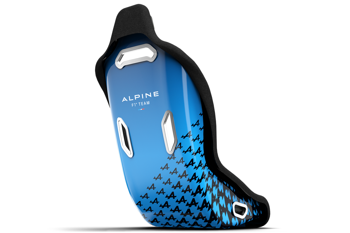 Formula/GT Hybrid Sim Racing Seat — BWT Alpine Formula One™ Team