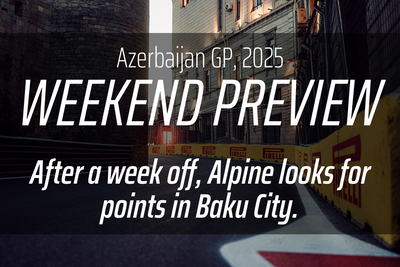 BWT Alpine Formula One Team return to Azerbaijan looking to break points duck.
