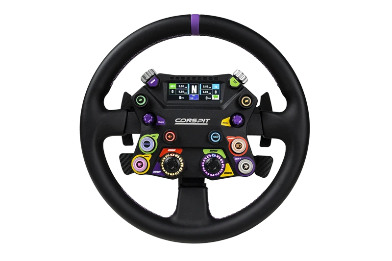 Simucube 2 Pro Wheelbase + Conspit 310 Apex Sim Racing Steering Wheel ...