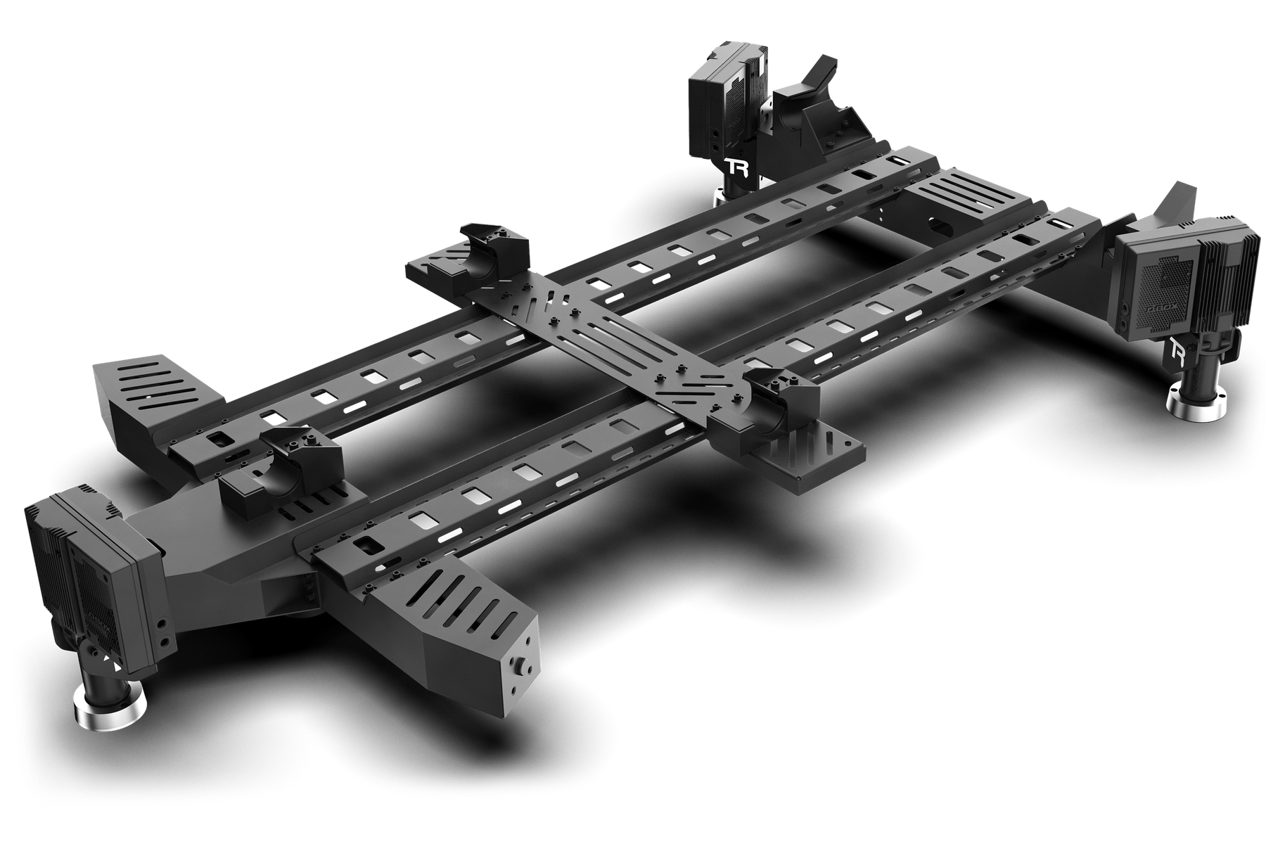 Motion Based Tracked Ride System Motion System with 3 motors/actuators and Motion Sim Base – Trak Racer EU