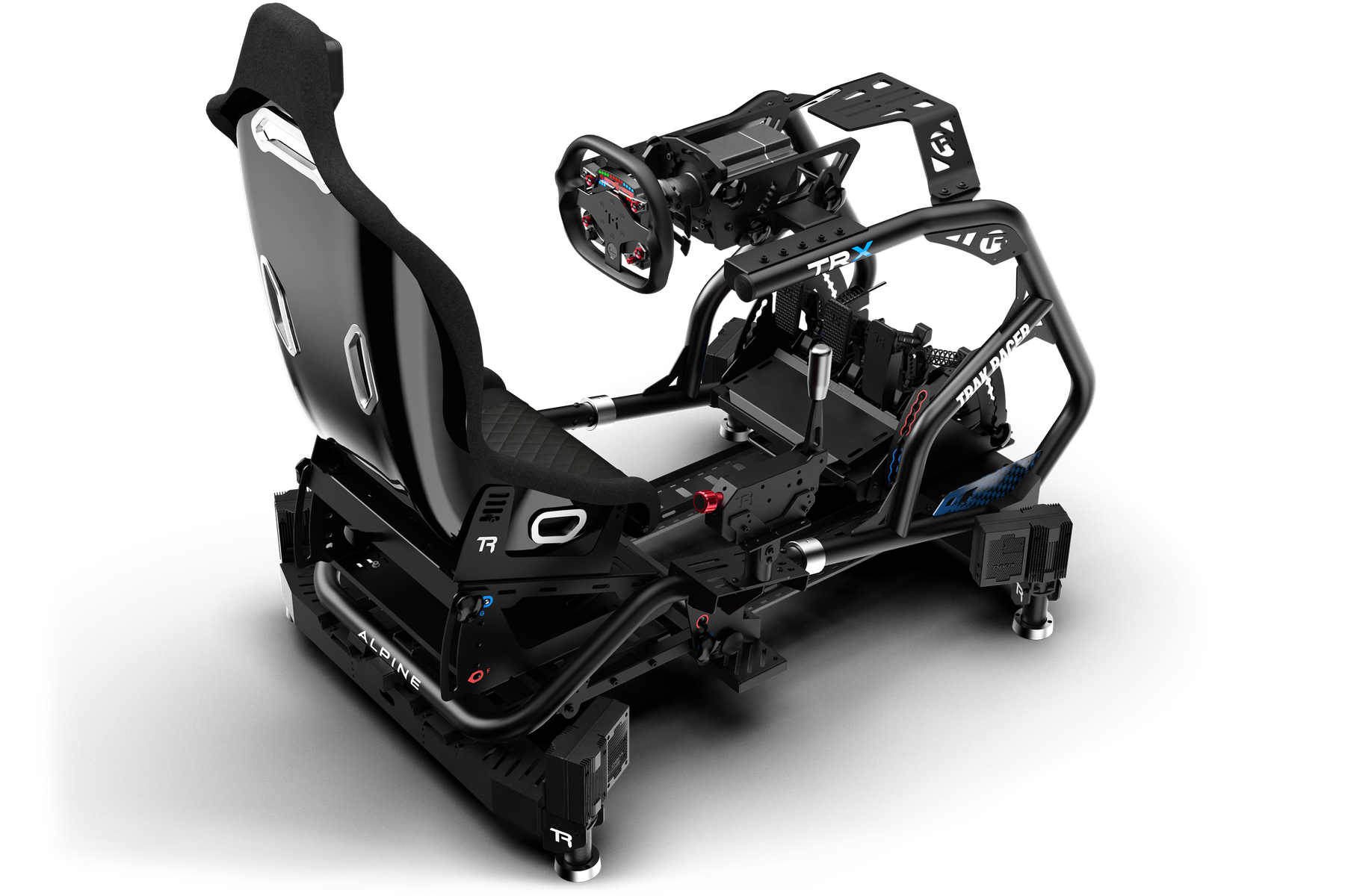 Motion Base Tracked Ride System Motion System with 4 motors/actuators and Motion Sim Base – Trak Racer EU