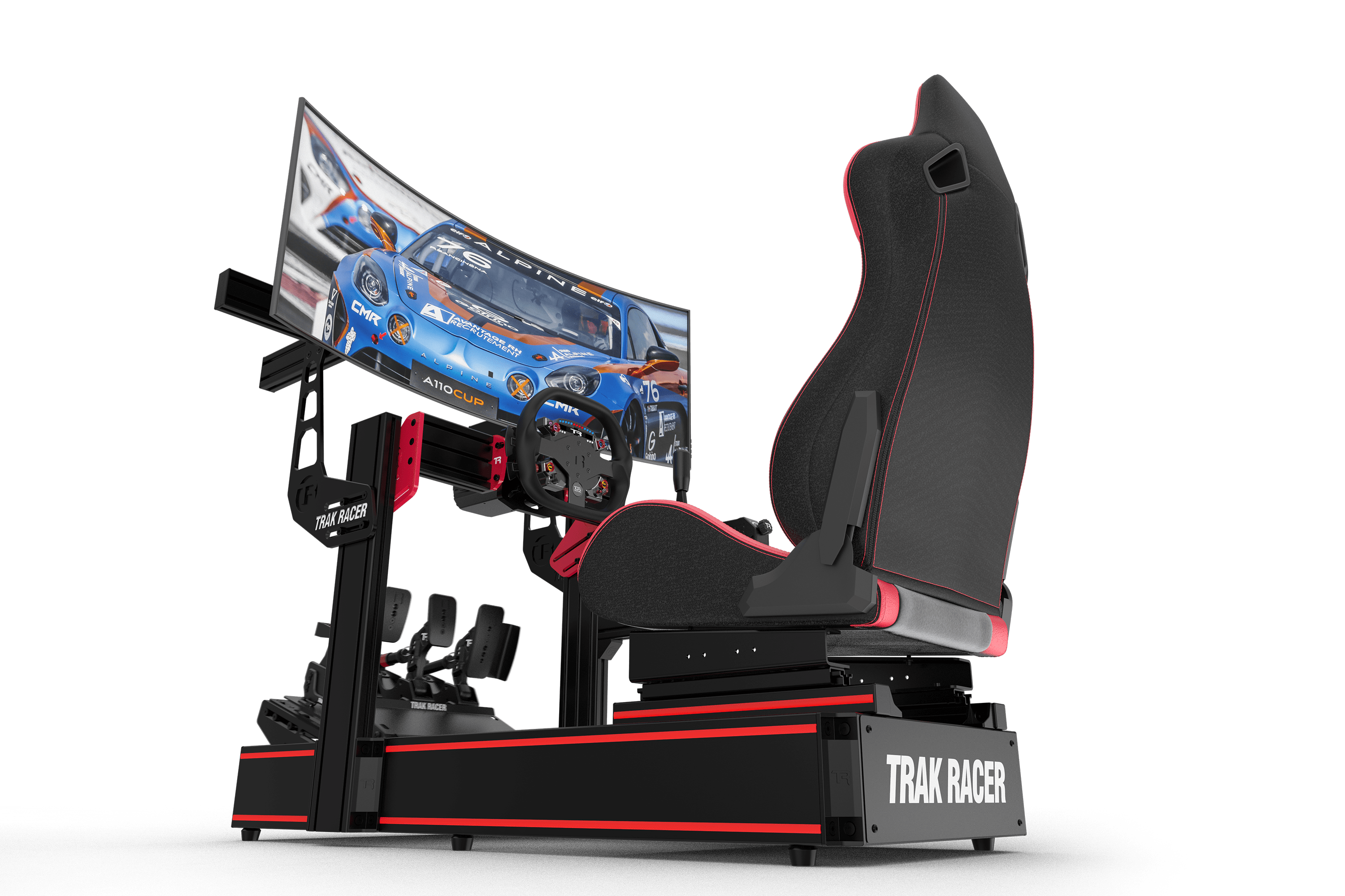 TR160 V5 Racing Simulator with Seat Slider Kit – Trak Racer EU
