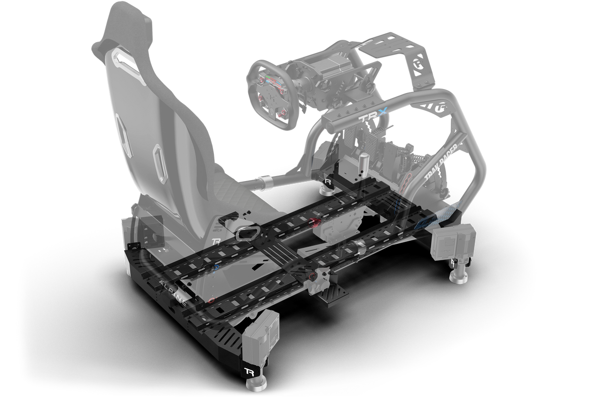 Motion Base Tracked Ride System Base Only - TR Move Universal Motion Platform for 2 or 4 x D-BOX Motio ...