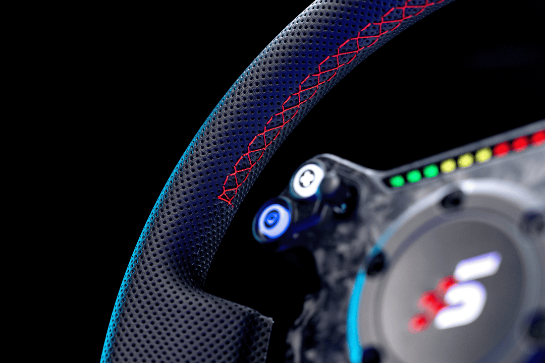Simagic NEO X Hub with Leather Steering Wheel – Trak Racer EU