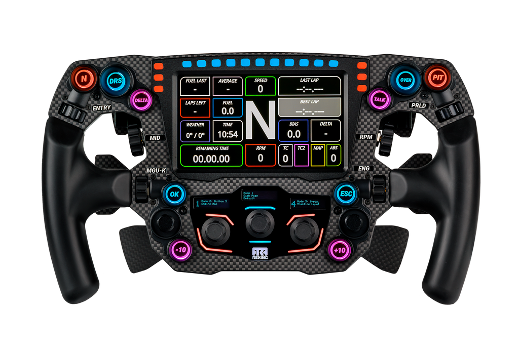 REXING FORMULA MAYARIS CARBON FIBER FORMULA STEERING WHEEL (4