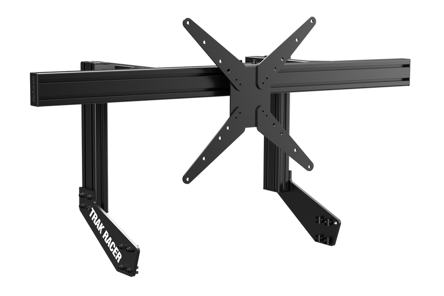 Trak Racer Cockpit-Mounted Single Monitor Stand - up to 80" Display