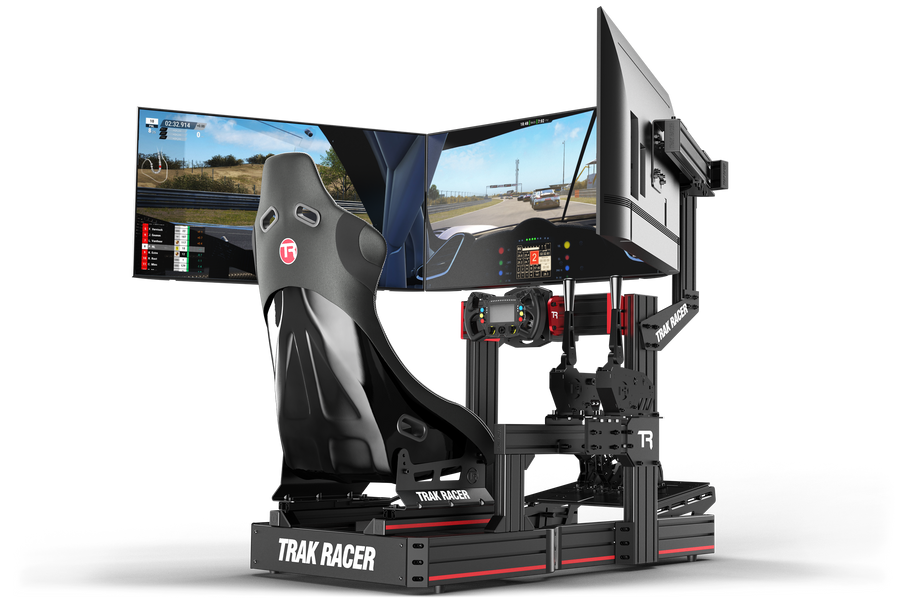 Trak Racer Cockpit-Mounted Triple Monitor Mount - 22" to 32" Displays