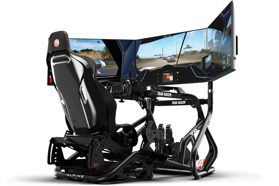 Trak Racer Freestanding Triple Monitor Stand - 30" to 45" Displays