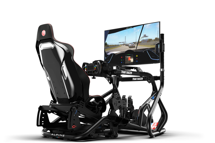 Trak Racer Freestanding Single Monitor Stand - 30" to 55" Display