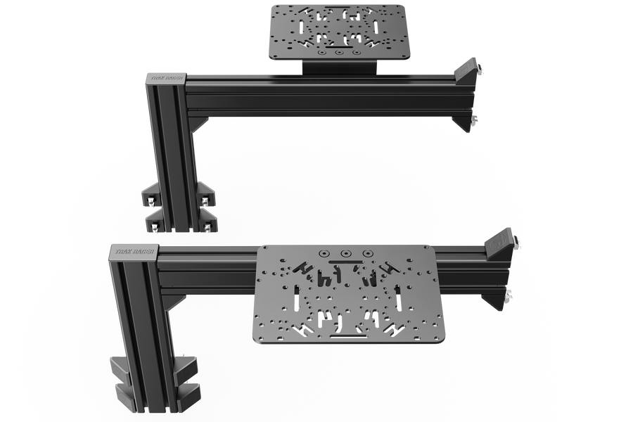 Trak Racer Flight Sim Control Mounts with 2 Side Supports for all Aluminum Cockpits