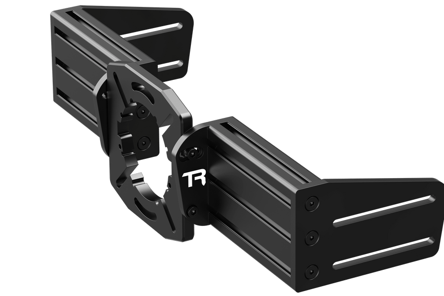 Trak Racer TR-One Black Fully Adjustable Direct Fit Wheel Mount for Simucube, VRS, Accuforce, OSW, Mige etc