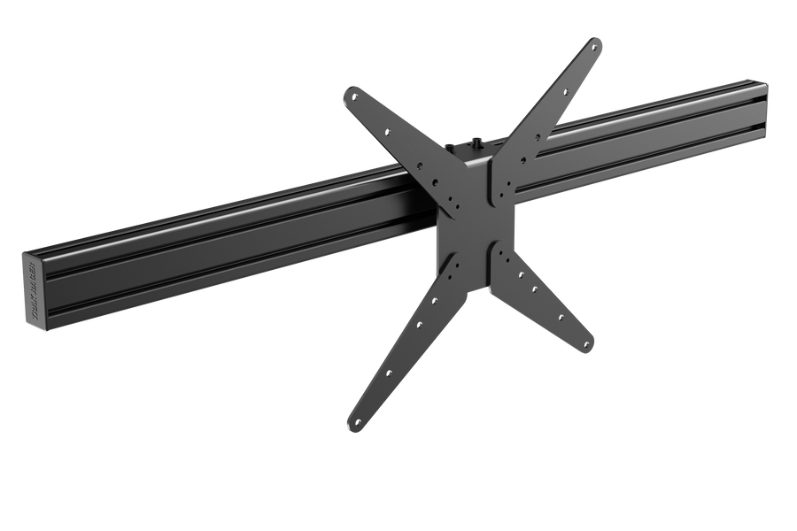 Trak Racer Monitor Stand Center Piece with Vesa Mount - Up to 80" Center Profile 1200mm Long