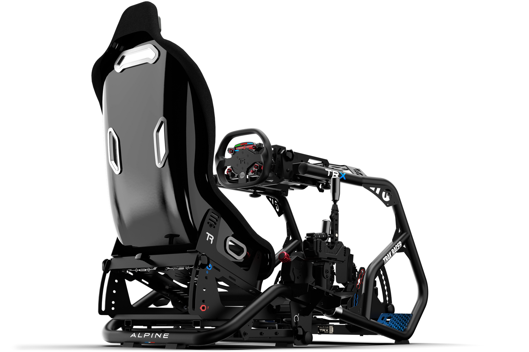 Trak Racer Racing Chair Formula/GT Hybrid Racing Simulator Seat — Alpine F1 Engineered Design ...