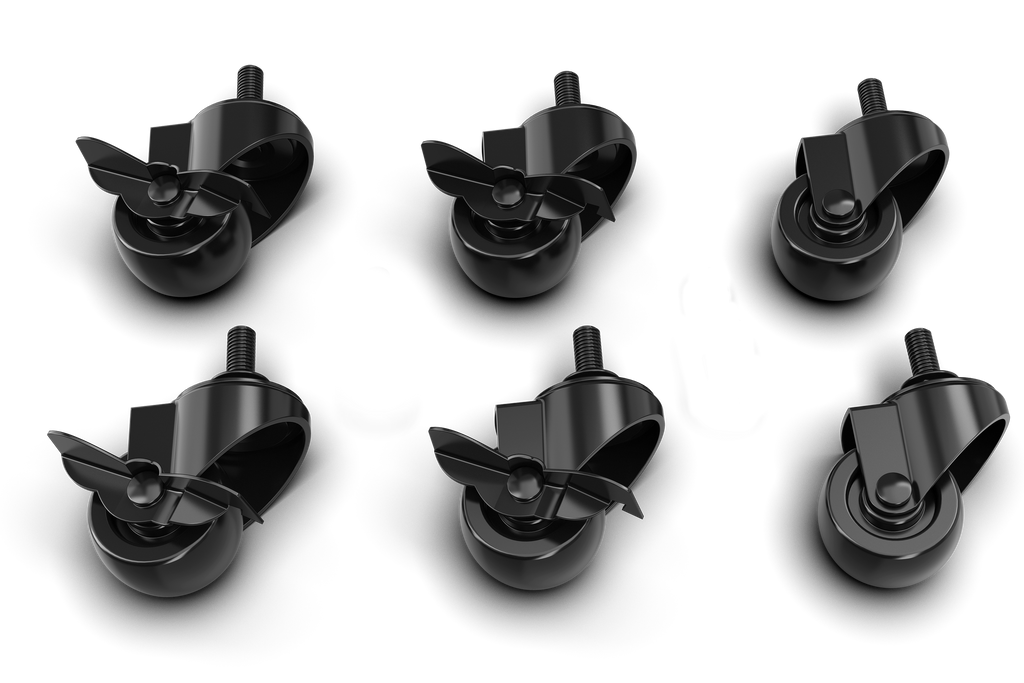 Trak Racer Caster Wheels For RS6, TR8 Pro & TRX — Image 3